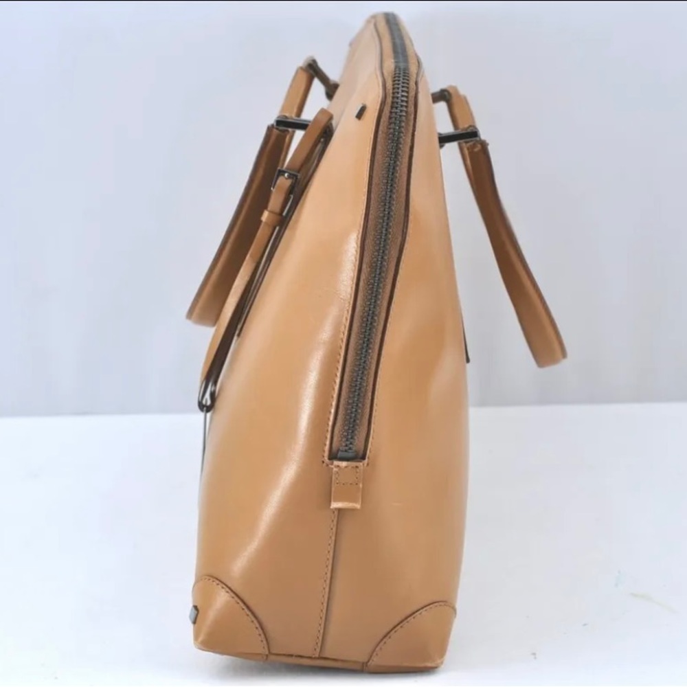 Authentic GUCCI Hand Bag Purse Leather Brown made in Italy 🇮🇹 - Picture 3 of 16
